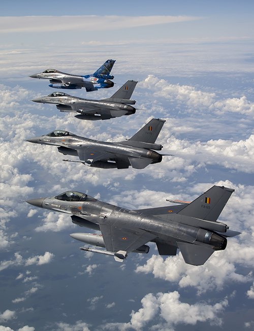 SABCA actuation systems F16
